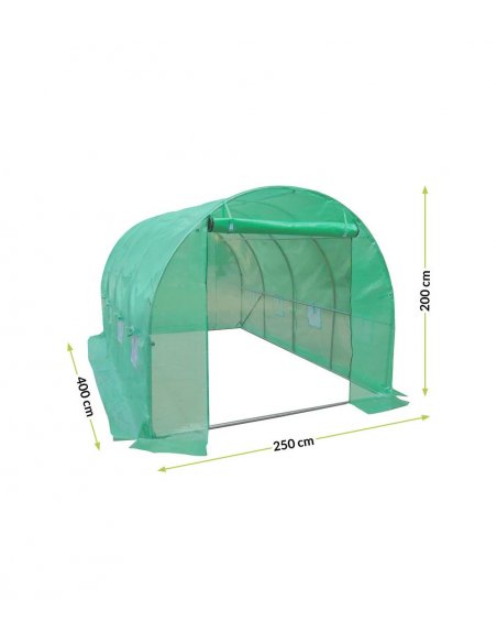 SUPPLIES Záhradný fóliovník, tunel 2,5x4x2m