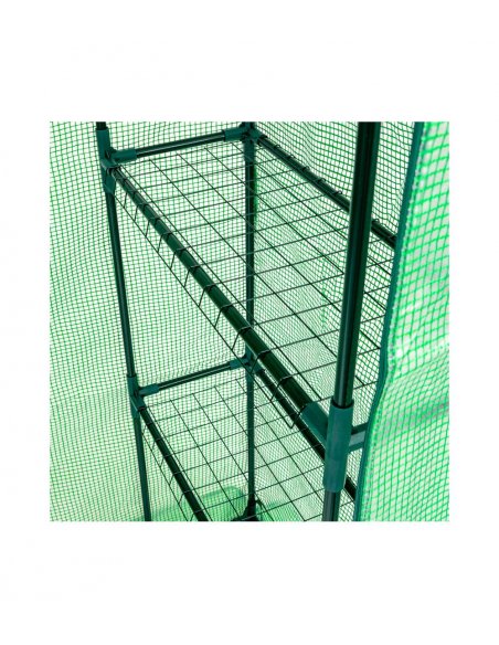 SUPPLIES Balkónový fóliovník, oceľový rám 1,4x0,70x2m