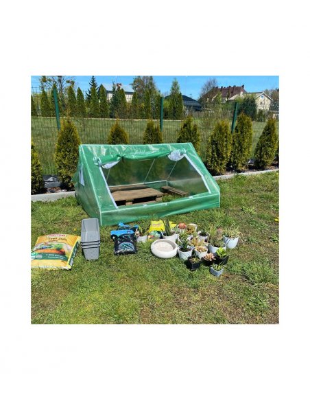 SUPPLIES Fóliovník, oceľový rám 0,60x1,2x0,50m