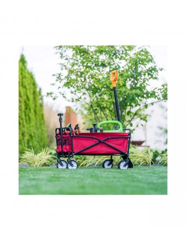 Supplies záhradný vozík - červený