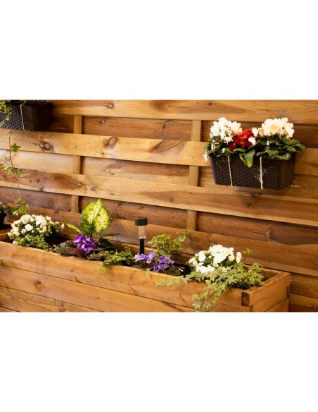 LUMILED solárne lampy 12x ( sada ) 6500K - čierne