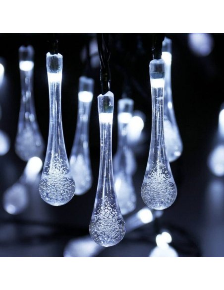 LUMILED Girlanda záhradná Solárna  30 LED