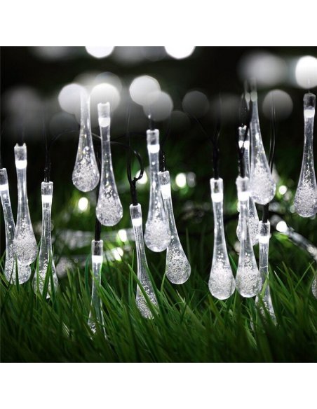 LUMILED Girlanda záhradná Solárna  30 LED