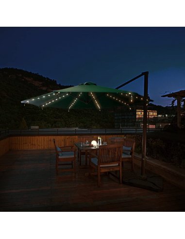 LUMILED Girlanda záhradná Solárna...