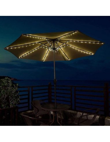 LUMILED Girlanda záhradná Solárna...