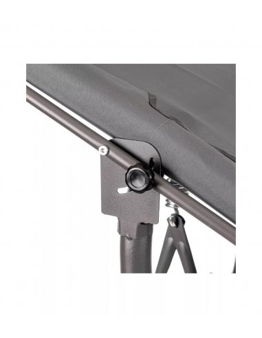 Záhradná hojdačka EVE pre 3 osoby - šedá