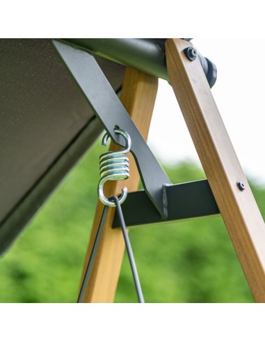 Moderná záhradná Hojdačka HERG pre 3...