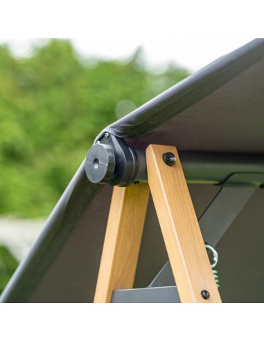 Moderná záhradná Hojdačka HERG pre 3...