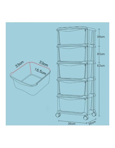 BOX Systém plastový organizér, regál...
