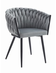 Jedálenská velvet stolička...