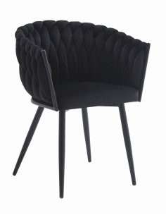 Jedálenská velvet stolička...