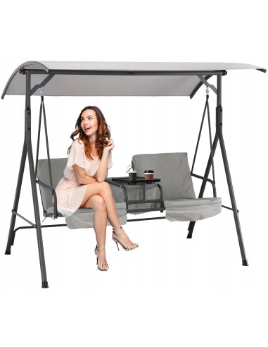 Záhradná hojdačka NEPULA pre 2 osoby...