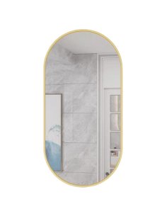 Oválne zrkadlo 100x50 cm...