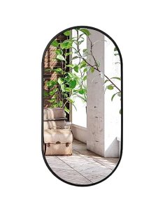 Oválne zrkadlo 80x40 cm...