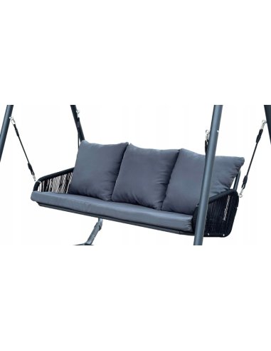 Záhradná hojdačka KRETA s vankúšmi v...