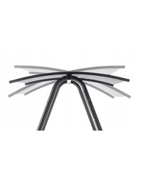 Záhradná hojdačka KRETA s vankúšmi v šedej farbe