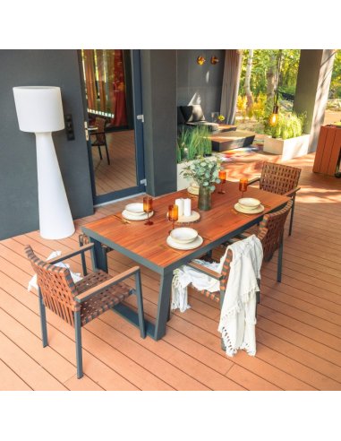 Texaský záhradný jedálenský nábytok...