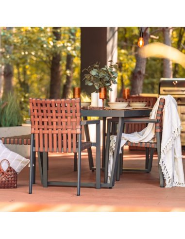 Texaský záhradný jedálenský nábytok...