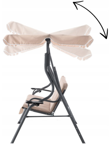 Záhradná Hojdačka KRE0735 GARDEN-PRO...