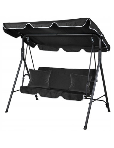 Záhradná hojdačka HO01CZ s vankúšmi v...