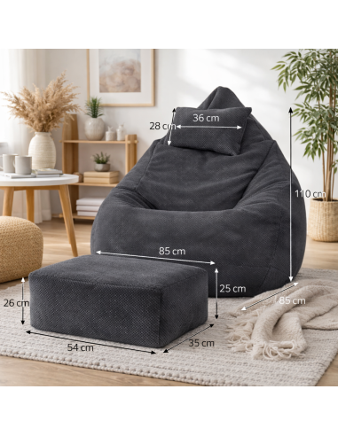 Sedací vak DOT RELAX GRANDE s...