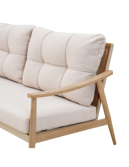 Hliníkový záhradný nábytok Napa CS pre 4 osoby so stolíkom