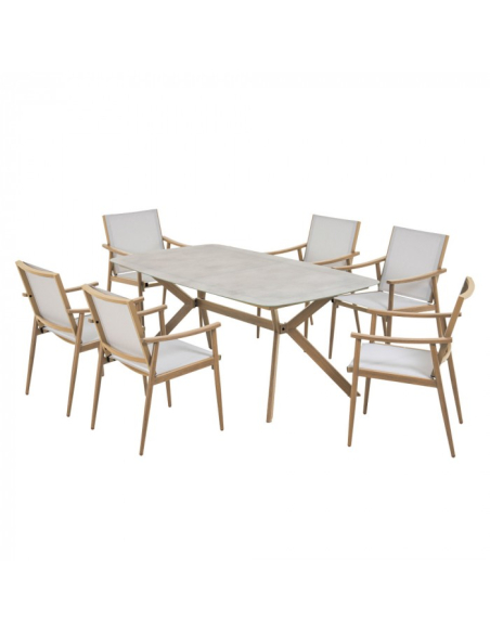 Záhradný jedálenský nábytok Napa pre 6 osôb