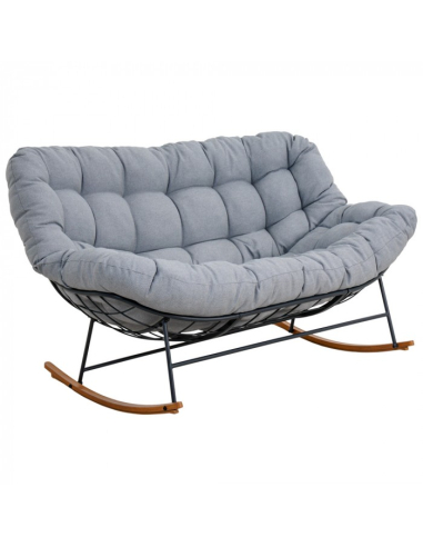 Dvojmiestne hojdacie kreslo Nube s...